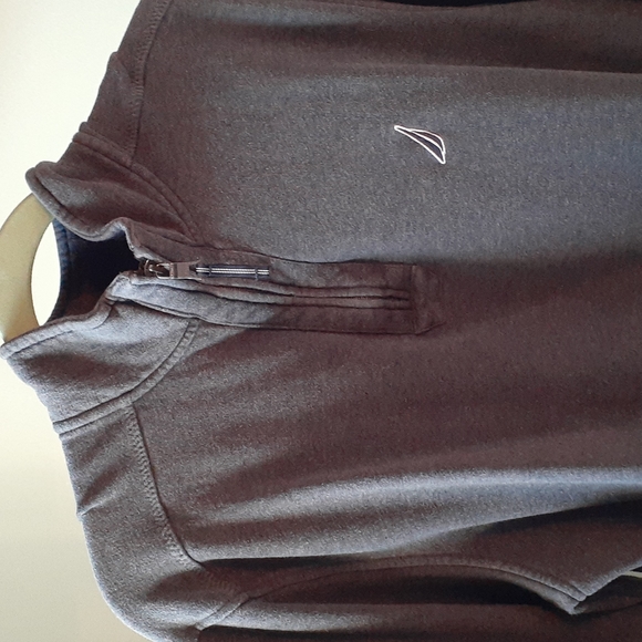 Nautica Gray half zip pull over sweatshirt men's size XXL - Picture 3 of 8